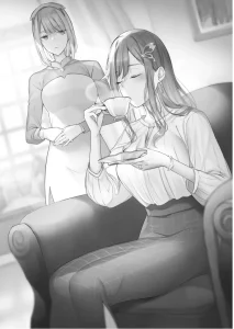 与前女友令人焦灼不已的伪装结婚 插画 2