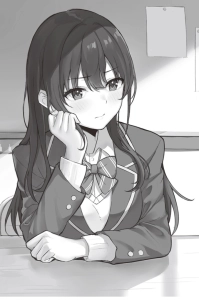 班上最可爱的女孩子是我的完美女仆 插画 1