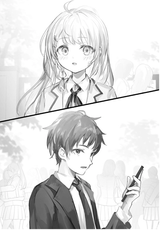 浅吟低唱，三十一字道尽恋慕少女所期的爱 插画 2
