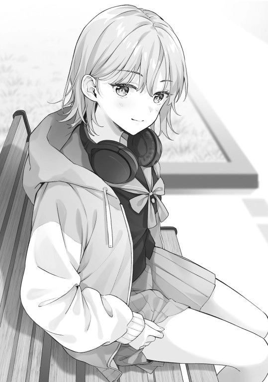 不语的来栖同学心里满是喜欢 插画 1