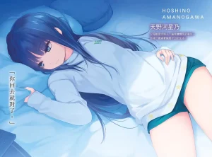 在流星雨中逝去的你 插画 2