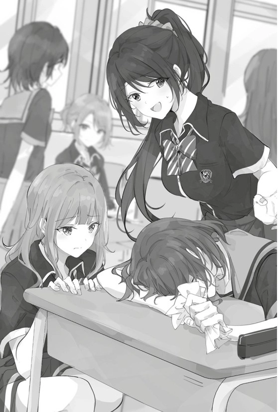被夹在百合之间的我，顺势劈腿了 插画 2