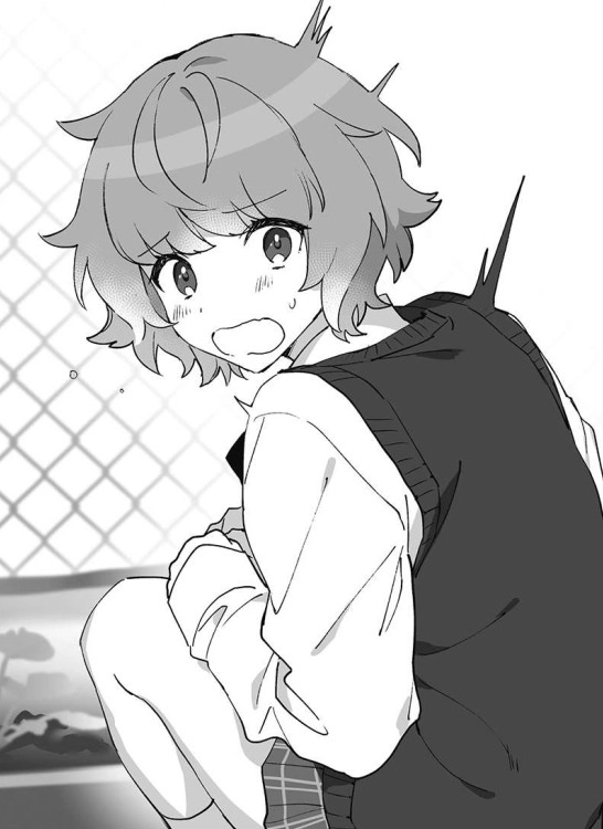 转学后班上的清纯可爱美少女，竟是小时候玩在一起的哥儿们 插画 2