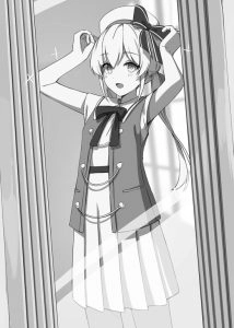 少女执利兵于手，相战于交织希望的乐园战场 插画 1
