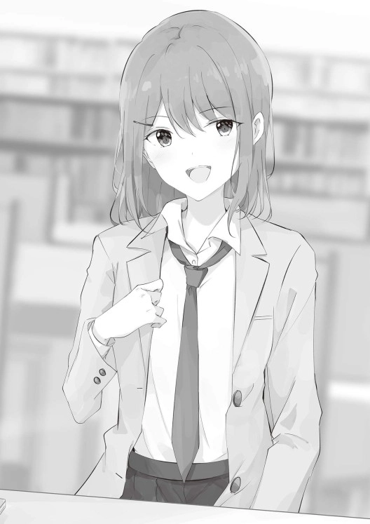 苍与咲良 插画 1