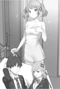 除了我之外，你不准和别人上演爱情喜剧 插画 2