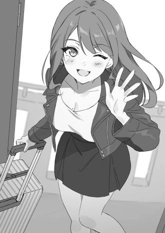 与美酒及学姊女友在二十岁后共谱甜蜜同居恋爱喜剧 插画 1