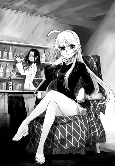 强袭魔女 阿非利加的魔女 圭的报告 插画 1