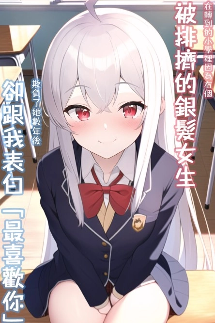 在转到的小学里因为有个被排挤的银发女生，欺负了她数年后，却跟我表白「最喜欢你」