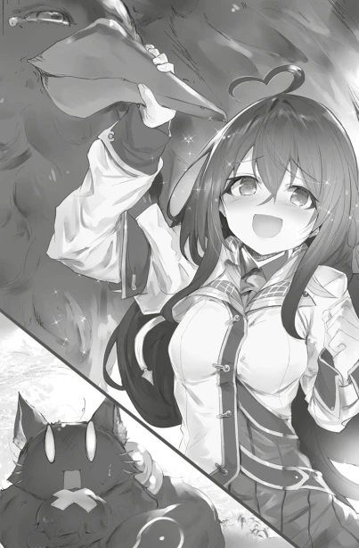 圣女大人?不,我只是路过的魔物使!~绝对无敌的圣女与毛茸茸踏上旅途~ 插画 1