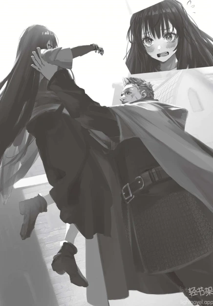 魔女与佣兵 插画 2