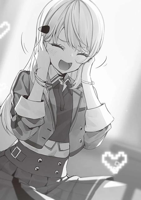 能够率直说出喜欢的女生无双 插画 1